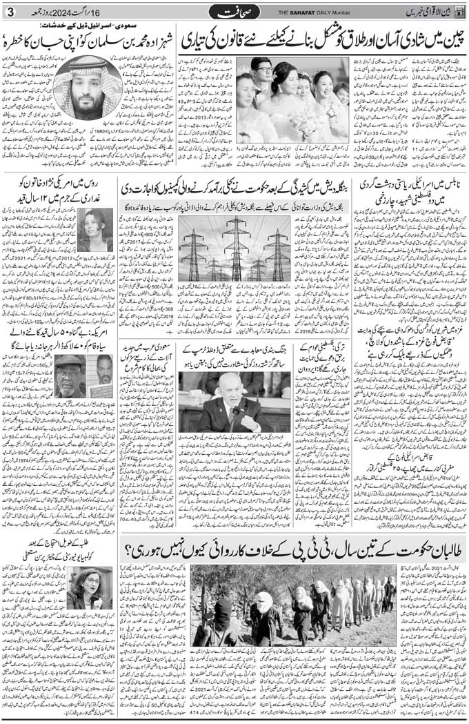 The Sahafat Mumbai, Urdu Newspaper India, Indian Newspapers, Urdu Akhbar, Urdu News Hindustan